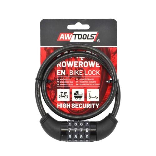 AW Tools Bike Cable Lock