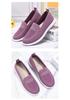 2026 Breathable Mesh Slip-On Flat Shoes for Middle-aged & Elderly - New Style Comfortable Old Beijing Cloth Mom Shoes