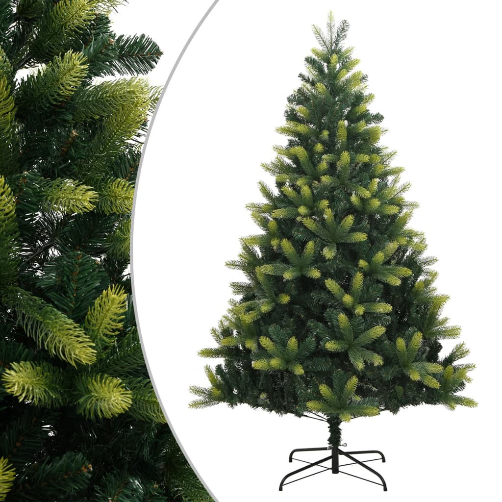 Artificial Christmas Tree Foldable with Stand 180 cm
