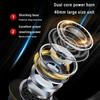 KH20 Earphones Over Ear Bluetooth Headphones Wireless Headset with Built-in Mic Soft Earmuffs Retractable Holder Connecting Audio Cable on Clearance