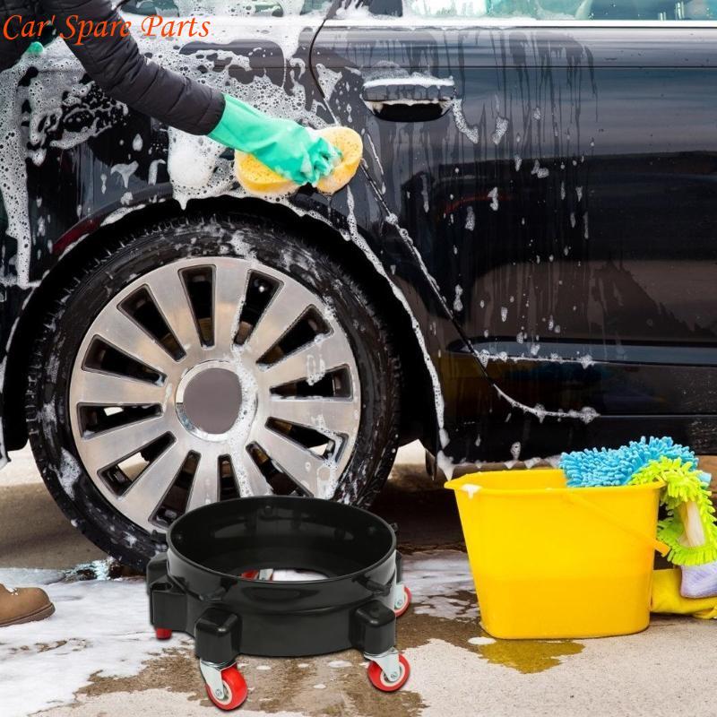 Y4UA Practical Rolling Bucket Support Rolling Bucket Holder for Organized Cleaning