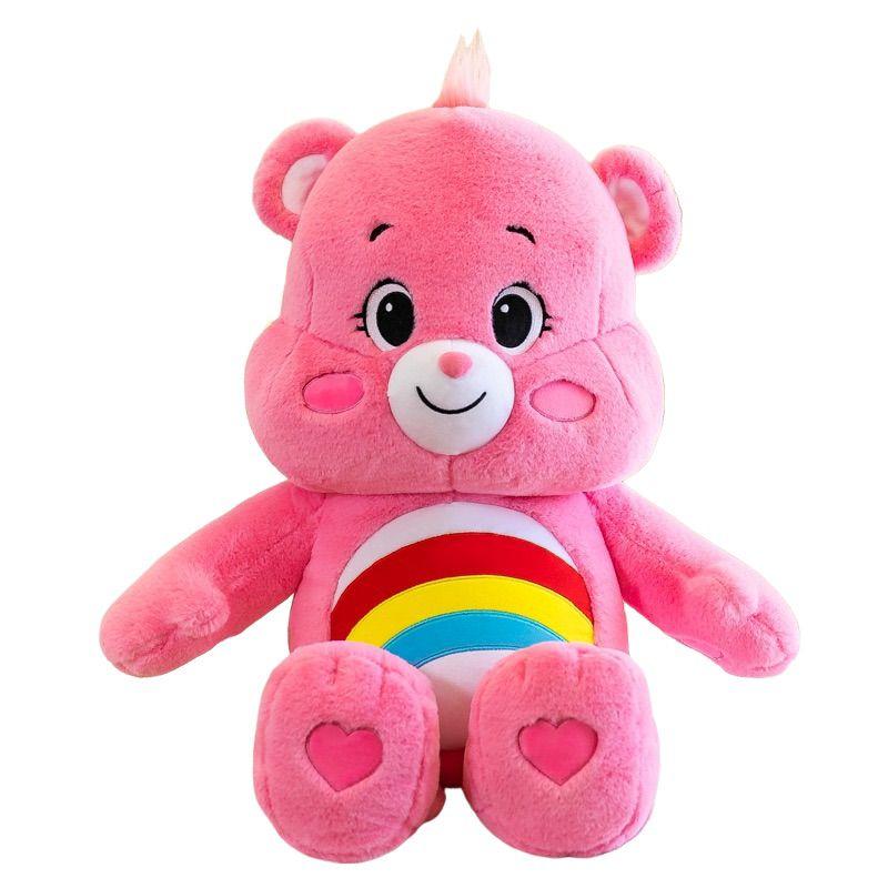 Cartoon Bears Care Plush Toy Cute Rainbow Bear Soft Doll Child Companion Doll