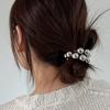 Big Ball Hair Strap - Silver