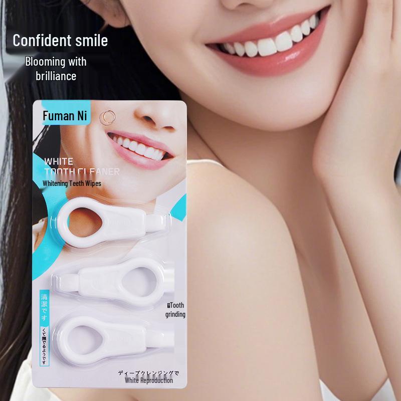 

Micron Tooth Cleaning Wipes: Portable Stain Remover, Enamel-Safe, Sealed Packaging