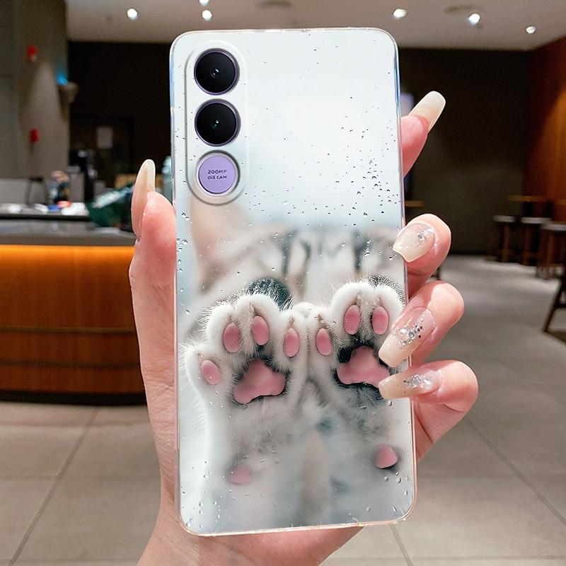 Casing For Vivo V70 FE V70FE 5G V2550 Phone Case Aesthetic Luxury Cute Cool Boys Girls Soft Silicone Transparent TPU Cover Shell