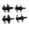 Pack of 4 Tie Down Anchor Quality Material Truck Bed Hooks Formula Auto Parts Replacement for Silverado and Sierra D Rings