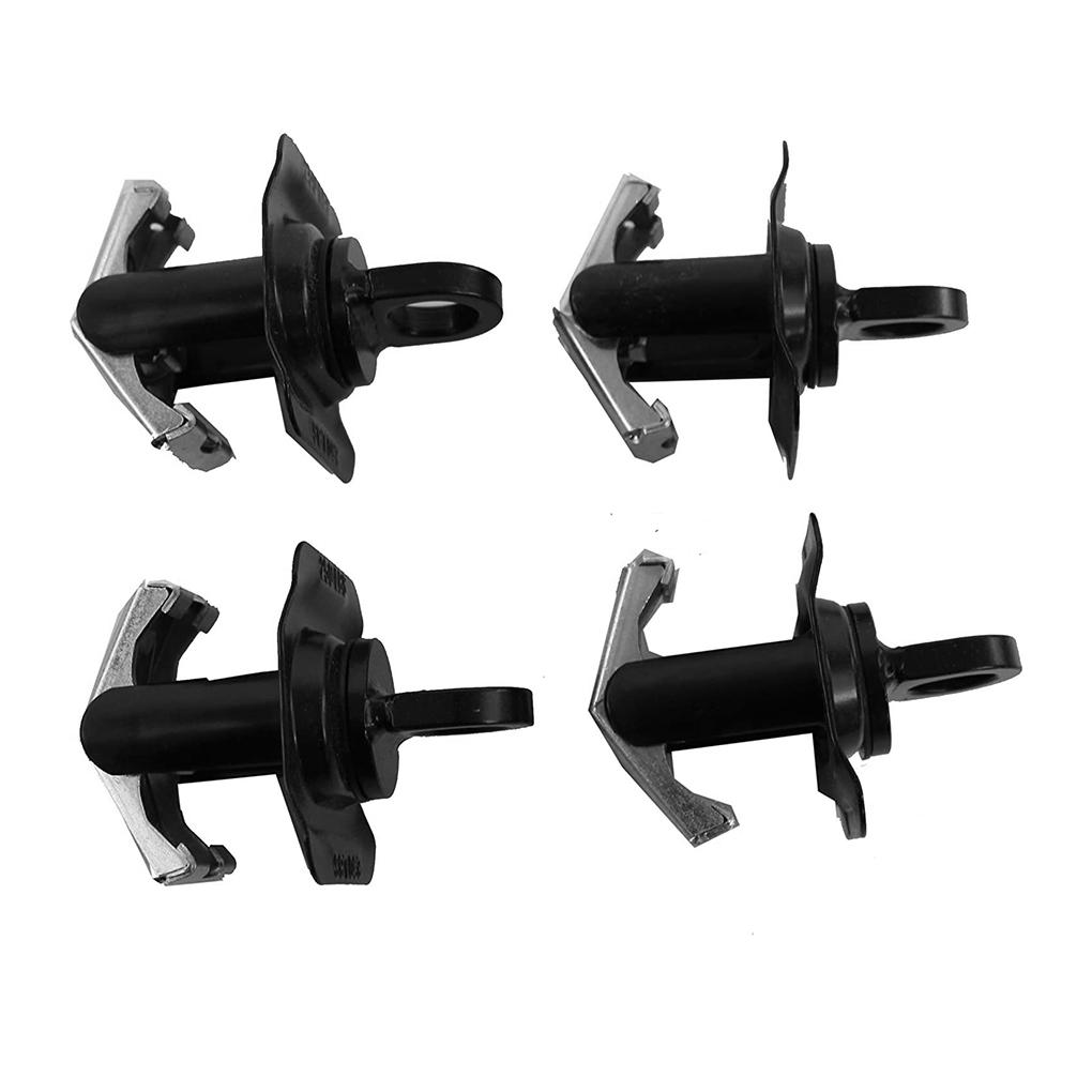 Pack of 4 Tie Down Anchor Quality Material Truck Bed Hooks Formula Auto Parts Replacement for Silverado and Sierra D Rings