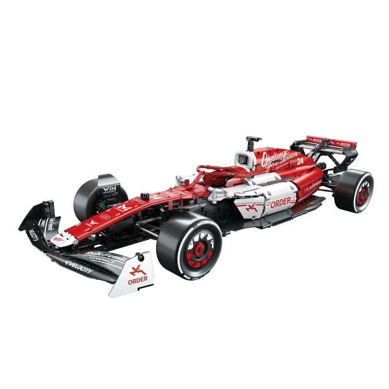 ToylinX 1:8 F1 Race Cars 1770PCS Building Sets MOC Building Blocks Car Cool Collectible Model Car Kits Toy Festive Gift Giving