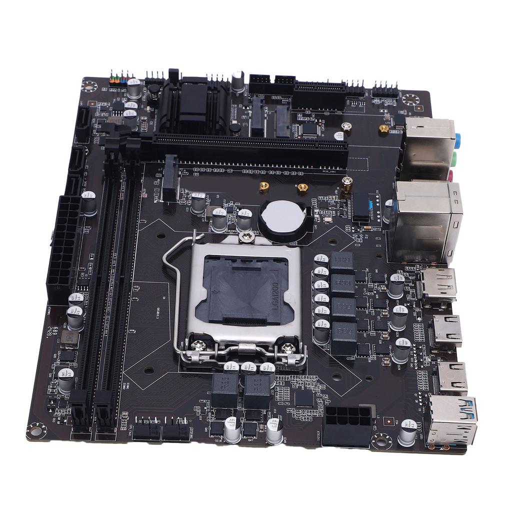 H511 Gaming Motherboard LGA 1200 DDR4 M.2 Serial ATA3.0x3 PCIe 4 WiFi LAN ATX Computer Mainboard Support for 10th 11th