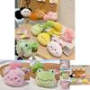 Delightful Biu Biu Cartoon Animal Head Keychain Plush Cute Keychain Decoration