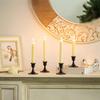 Vintage And Elegant Aluminum Tabletop Candlesticks Suitable For Valentine'S Day And Wedding Decorations