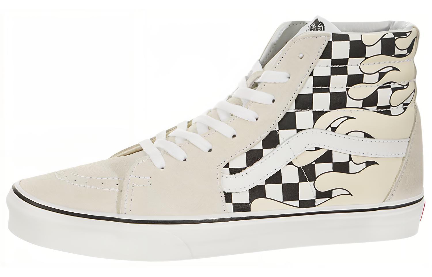 Vans SK8 Hi Клетка Пламя VN0A38GERX7 34.5