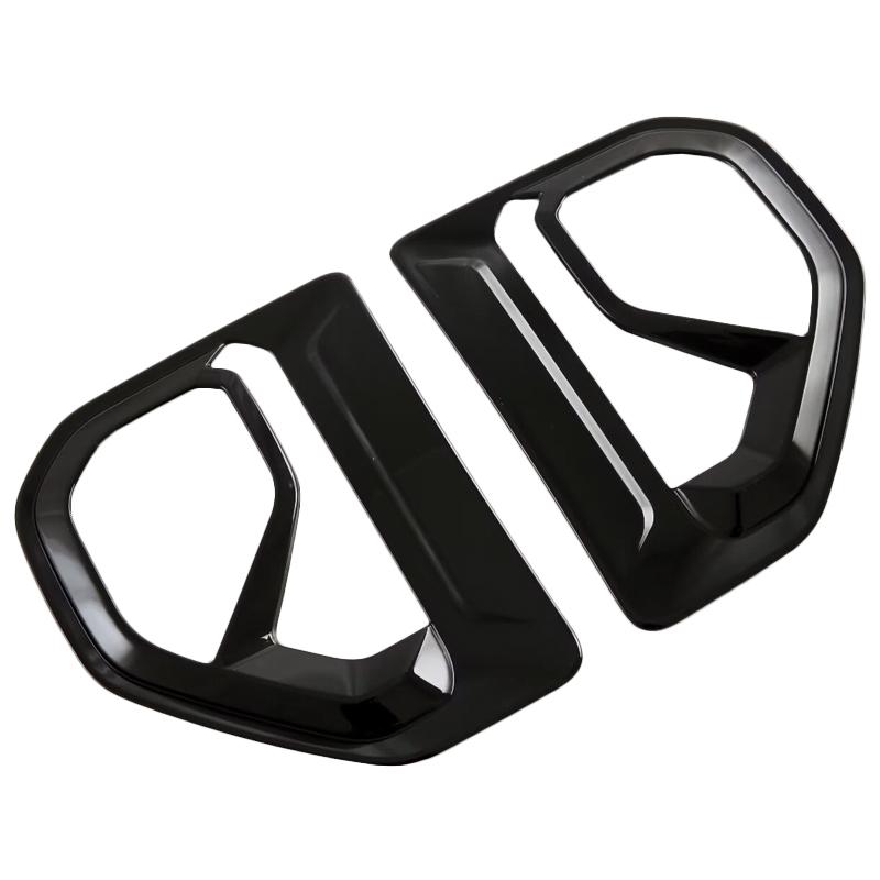 For Ford Ranger 2024 ABS Carbon Fiber Car Side Vents Fender Air Outlet Grille Cover Trim Styling Accessories