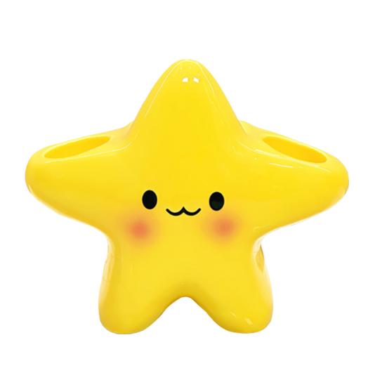 1/2Pcs Electric Toothbrush Holder with Anti-Slip Design Cartoon Star Shape Stable Placement Toothbrush Organizer Bathroom Accessory