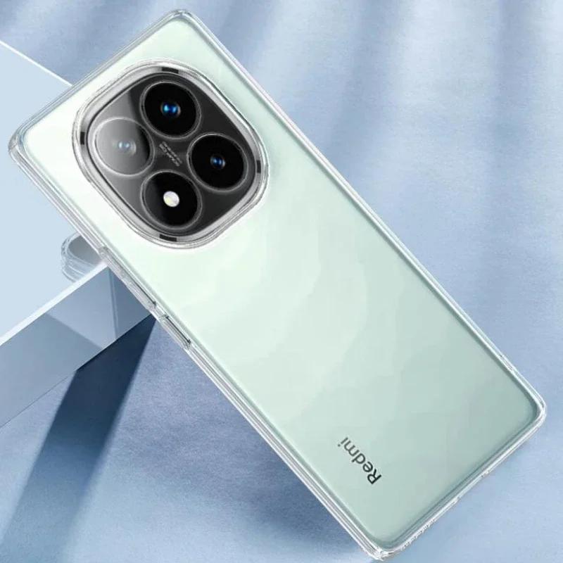 For Redmi Note14 Pro Plus 14Pro+ Soft TPU Phone Case Redmi Note 14 Pro+ Transparent Cover Shell Clear Protective Coque