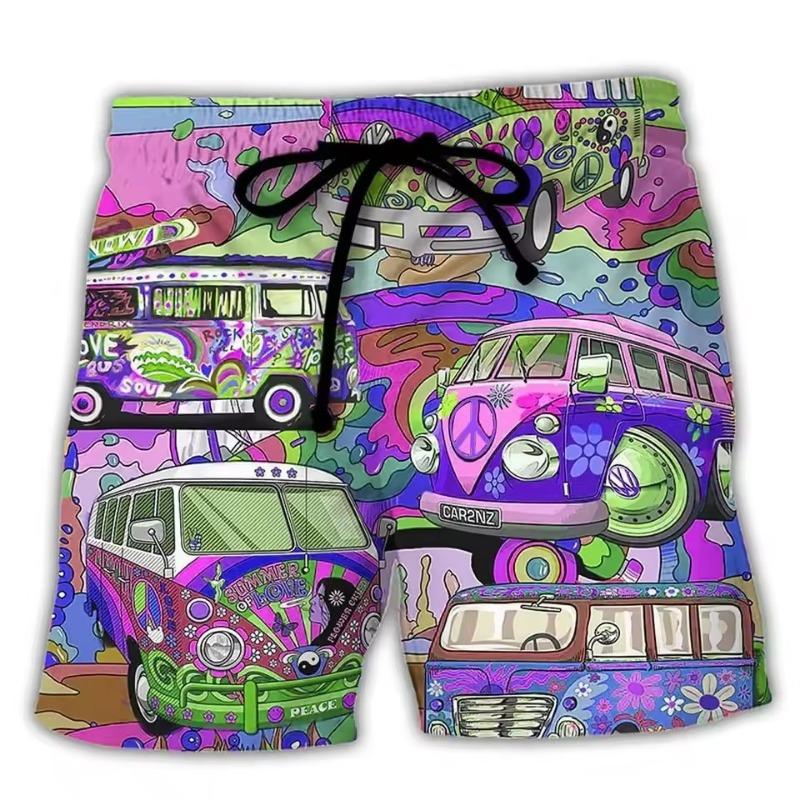 Men's Beach Shorts Skull 3D Printed Summer Surfing Board Shorts Hawaii Shorts Men Women Swim Pants Masculina Briefs Boys