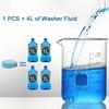 10/100pc Solid Cleaner Car Windscreen Cleaner Effervescent Tablet Auto Wiper Glass Solid Cleaning Concentrated Tablets Detergent