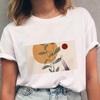 Cartoon Summer T-Shirt Women Short Sleeve T-Shirt Tshirt Female Clothing Fashion White Tshirts Girl Casual Tee New 2025 Creative