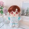 niannyyhouse 20cm Doll Clothes Set for Plush Toys - Muppet Outfit - Hat + Jacket + Overalls + Bag + Shoes - 5-Piece Set - Puppy Clothes - Cotton Doll