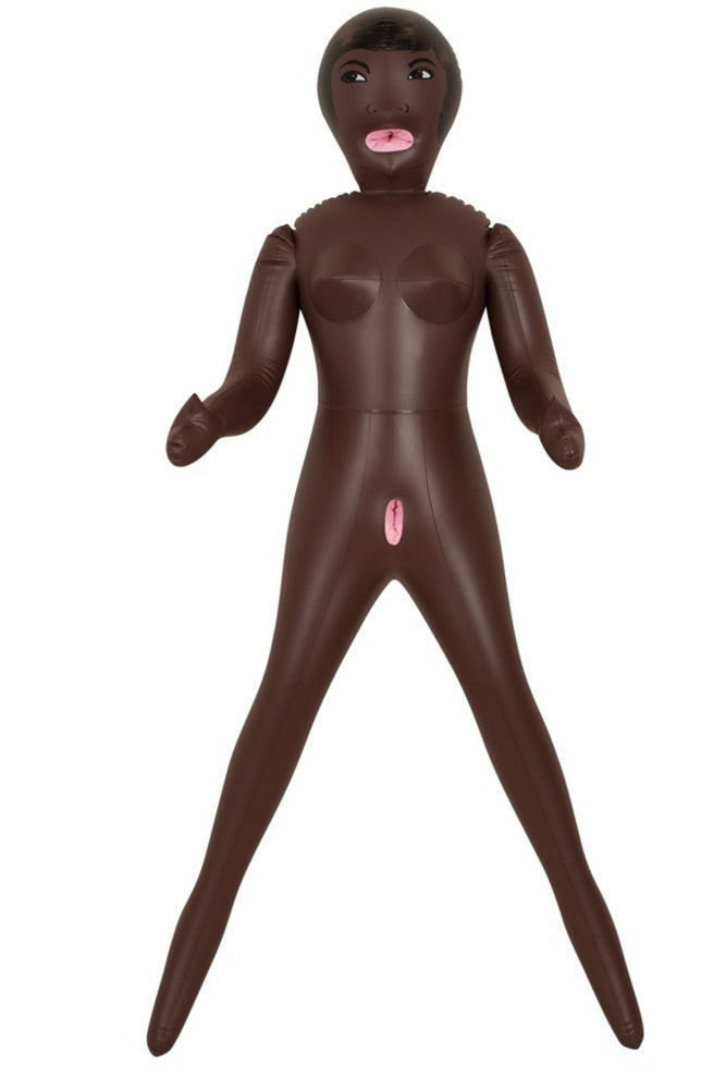 Poupée Gonflable 3 Orifices Couleur Noir R511315
