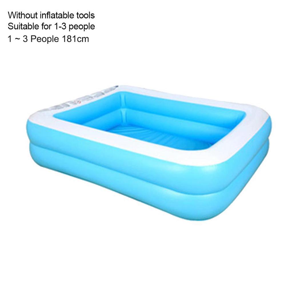 Inflatable Pool Kids Play Pool Swimming Pool Children Inflatable Pool  Kids Play Pool PVC Outdoor Game Pool Swimming Pool