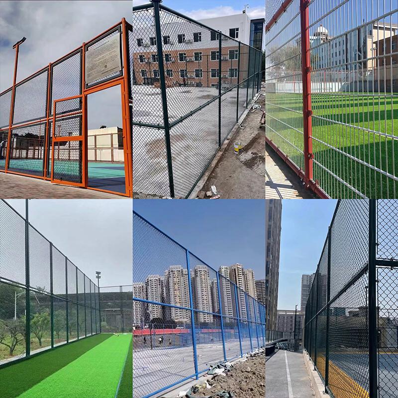 PVC Coated Chain Link Sports Field Fence Net