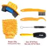 Motorcycle & Bicycle Chain Cleaning Brush - Square Head Tool for Bike Maintenance