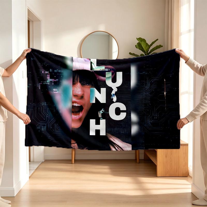 Billie Eilish (41) Flanelinis pledas – švelnus akcentas miegamajam ir svetainei bei jaukia namų dovana