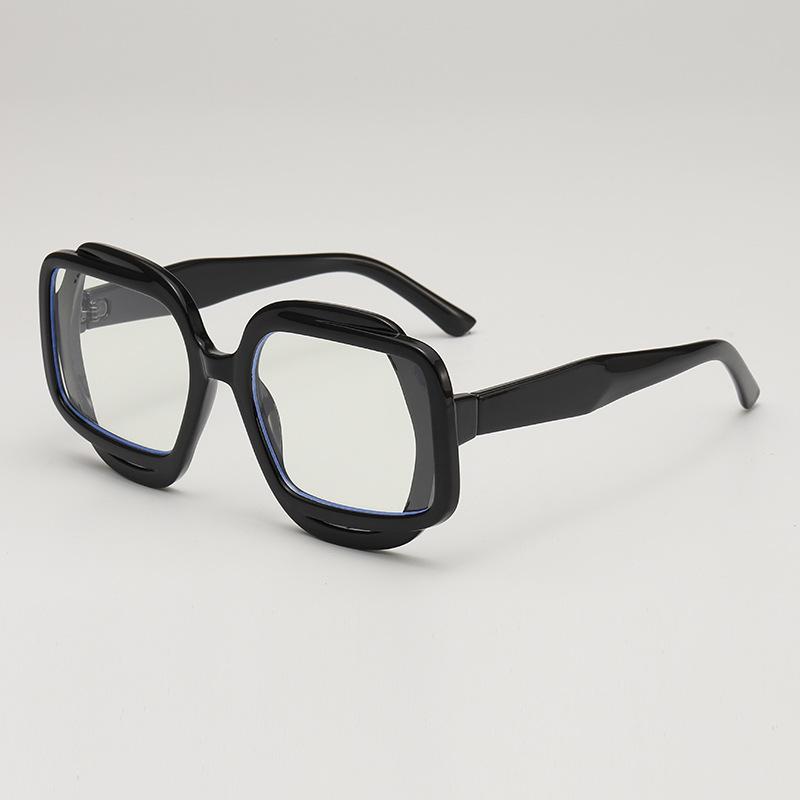2025 New Polygonal Fashion Sunglasses Retro UV400 Sunshade Sunblock for Women and Men Street Shooting Driving Riding Eyeglasses