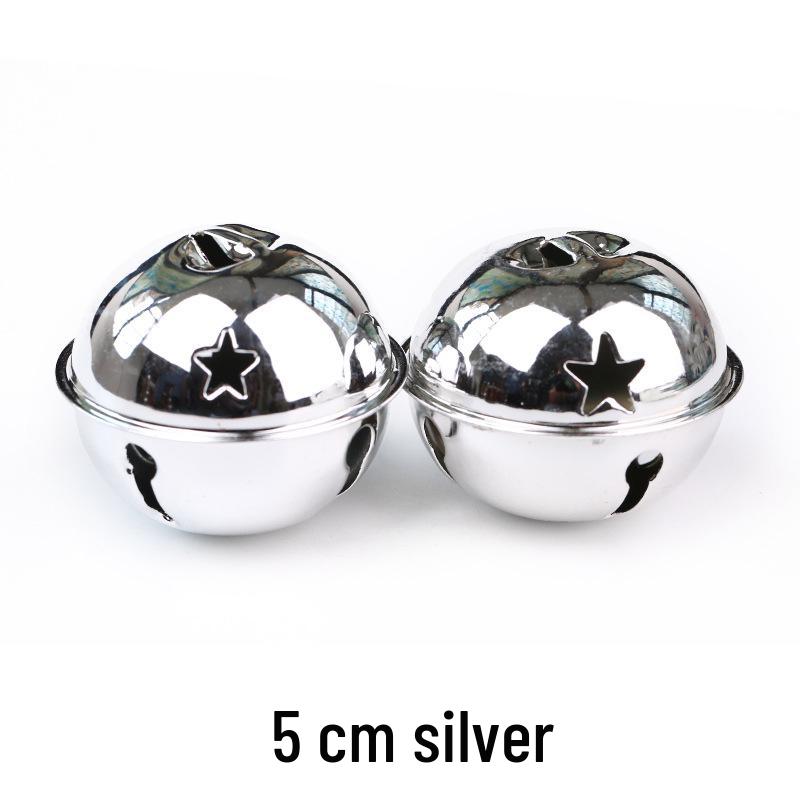 Multi-Colored Vacuum-Plated Festival Bells for Christmas and New Year Decor