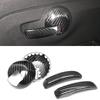 Fiat 500 Carbon Fiber Door Handle & Grip Trim Cover