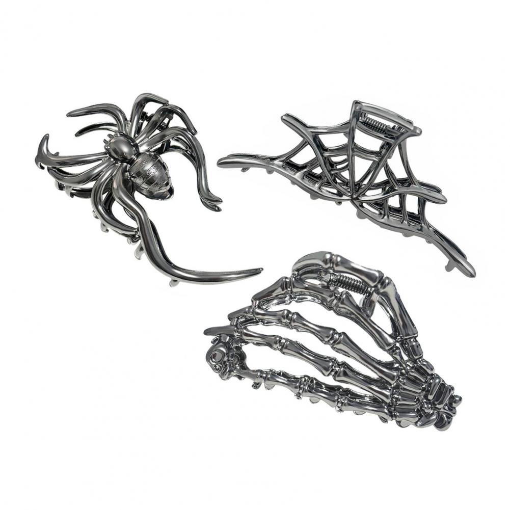 Valentine Day Gift for Her Lightweight Hair Accessories Spooky Halloween Hair Accessories Set for Women Spider Bat for Styling