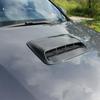 Car Air Flow Decorative,Hood Air Vents For Car,Intake Hood Scoop Turbo Bonnet Vent Cover,More Sticky (Carbon Friber Black)