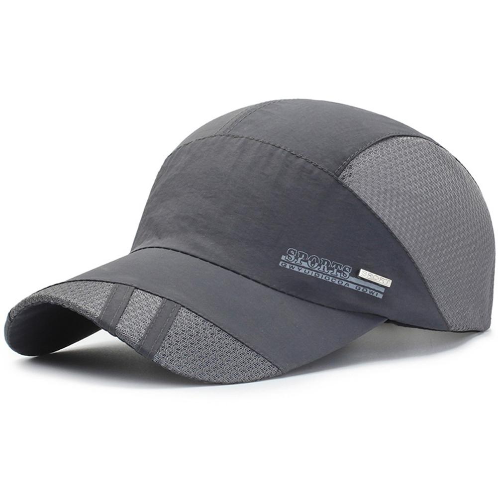 Unisex Adjustable Casual Sun Protection Quick Dry Sports Cap
