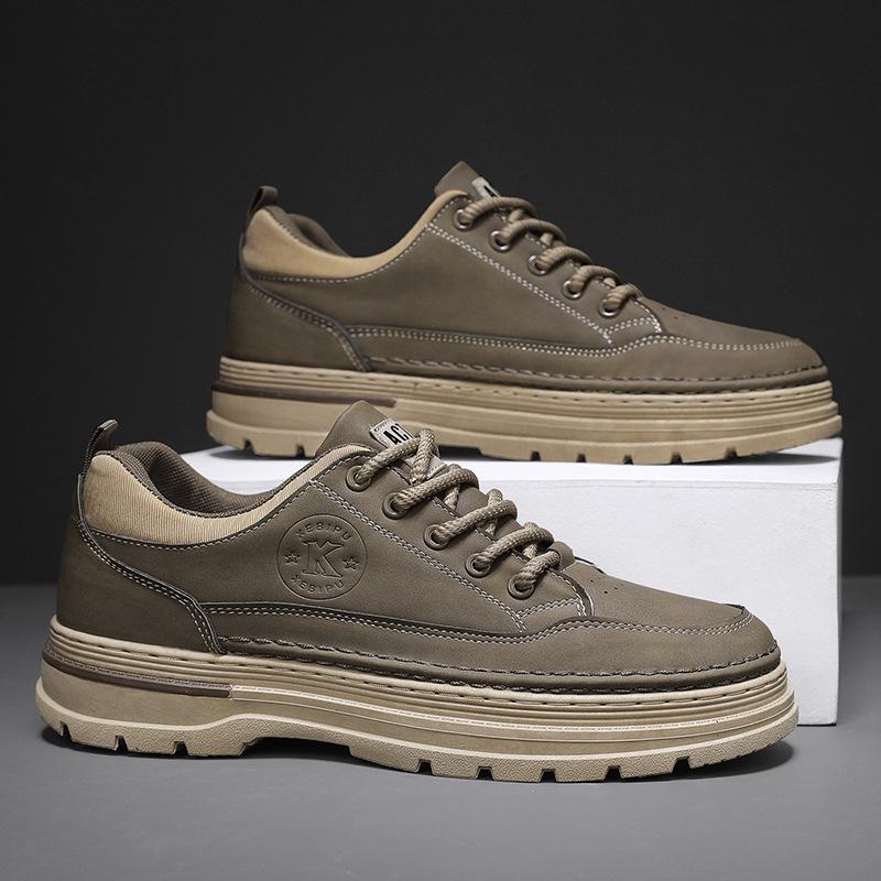 Men's 2024 Autumn Outdoor Climbing Sneakers - Thick-Soled, Wear-Resistant, and Fashionable