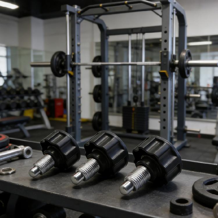 Manopola a Molla con Spina di Blocco Bicicletta da Allenamento Indoor Perni di Blocco Ferramenta per Allenamento Accessorio Palestra Domestica Attrezzatura Fitness Ricambio