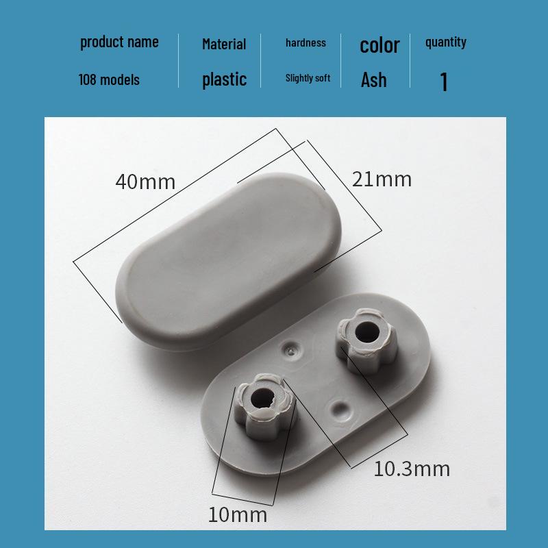 Toilet Seat Cushion: Anti-slip Shock Absorbing Silent Rubber Pads
