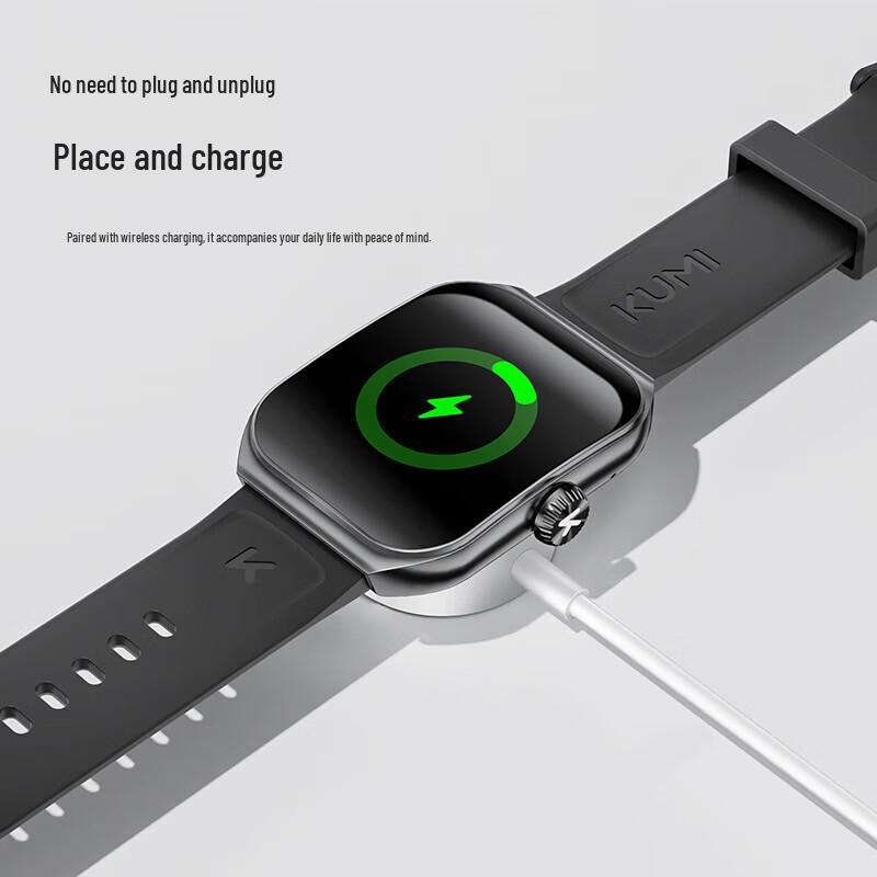 KUMI KU7 Plus AI Smart Watch with Bluetooth Call & Health Monitoring (CN version)