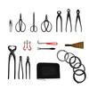 16 PCS Gardening Bonsai Pruning Tool Set Home Garden Outdoor Multifunctional Cutter Set Practical Hardware Tool Set