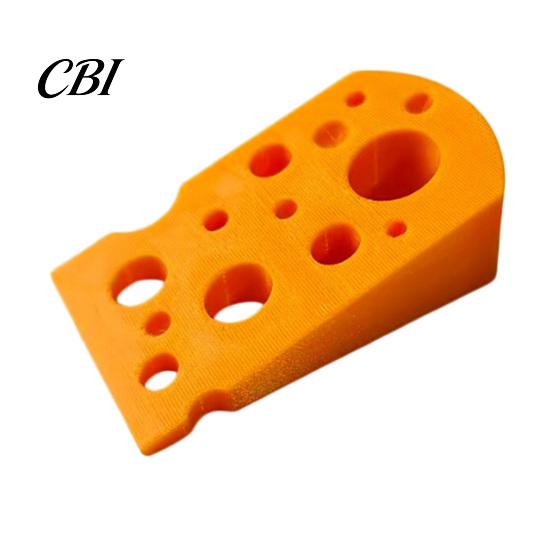 Wiederverwendbarer Türstopper 3D-gedruckter Käse-Türstopper, Rutschfester Türstopper, Stabile Basiskeil, Schützt Wände Möbel, Kreativ für Schlafzimmer Wohnzimmer
