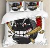 3pcs Bedding Set Ice Hockey Playing Field Home Textile Duvet Cover Pillow Case Boy Kid Teen Girl Bedding Covers Set