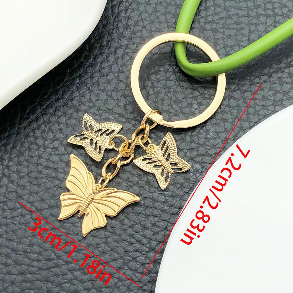Cross Drip Oil Mother s Day Bouquet & Wreath Keychain Pendant