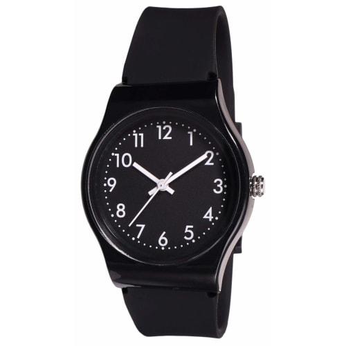 Klefer Women's Analog Casual Watch, Waterproof, Silicone Strap, Black Dial, NB-AK279-BKB