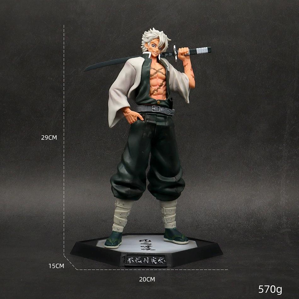 Anime Demon Slayer Kimetsu No Yaiba Figur Giyuutarou Daki Kokushibo Tsugikuni Yoriichi Douma Inosuke Actionfiguren Modell Spielzeug