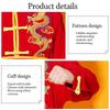 Chinese Traditional Wushu Costume with Belt Wushu Performance Kungfu Uniform Long Sleeves Traditional Perform Outfits