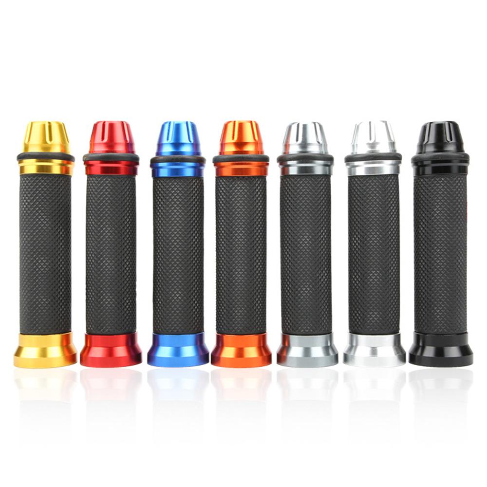 1 Paar Motorradgriffe 22mm 24mm Universal Motorrad Lenkergriffe für Yamaha Honda Kawasaki Mountain Cycle Griff Gummigriff