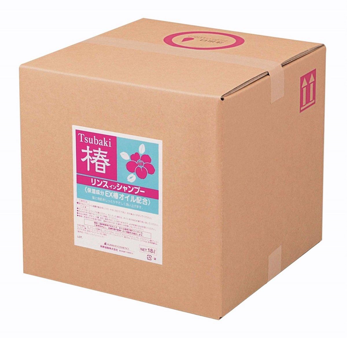 

Kumano Yushi Commercial Tsubaki Кондиционер-Шампунь 18л