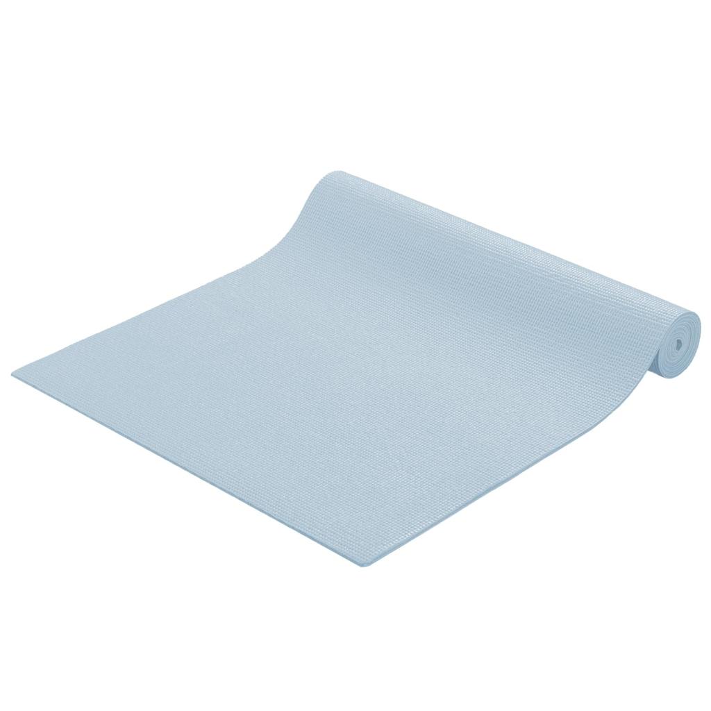 IRONMAN CLUB Yoga Aqua with Carry for and Solid Color High-Grip Mat, 6mm, IMC-171AB, Blue, Band, Stretching, Flexibility, Gymnastics, Pilates,
