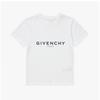 Givenchy H25446 10p Archetype Logo Print Kids Short Sleeve Tee