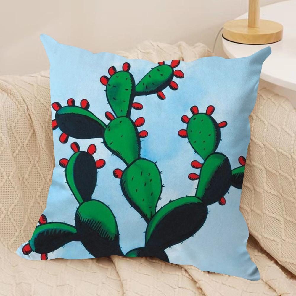 Mexican BBingo Lottery Cushion Cover Soft Plush DoubleSided Printed Sofa Pillow Cushion Cover Cozy AllSeason Decor Gift